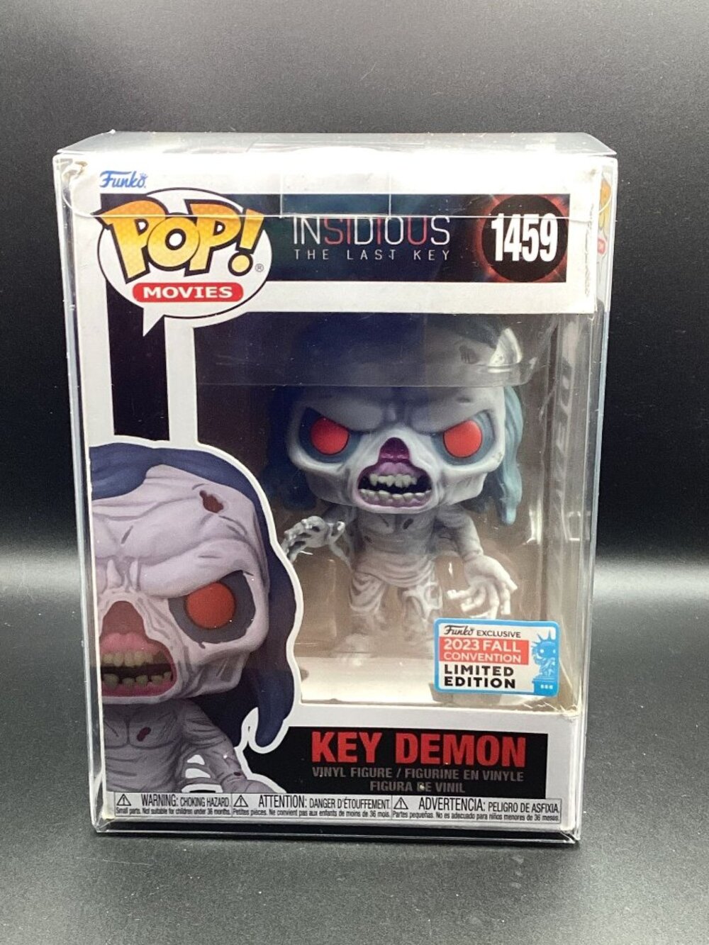 Funko Pop! Movies Insidious The Last Key Demon #1459 Fall Con 2023 w/ Protector!